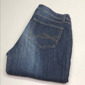 LIKE NEW INKED & FADED CURVY SKINNY JEANS 6/28x ⭐️